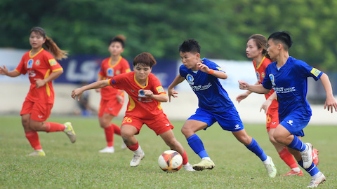 Vòng 5 giải bóng đá nữ VĐQG – Cúp Thái Sơn Bắc 2025: Thái Nguyên T&T thắng chật vật! Vòng 5 giải bóng đá nữ VĐQG – Cúp Thái Sơn Bắc 2025: Thái Nguyên T&T thắng chật vật!